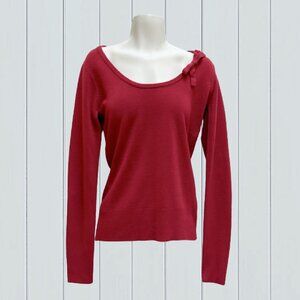 PIAZZA ITALIA Women's Cranberry Sweater